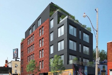 835 Queen Street West Condos in Toronto.