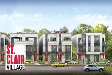 St. Clair Village Semi-Detached Homes by Frontdoor Developments