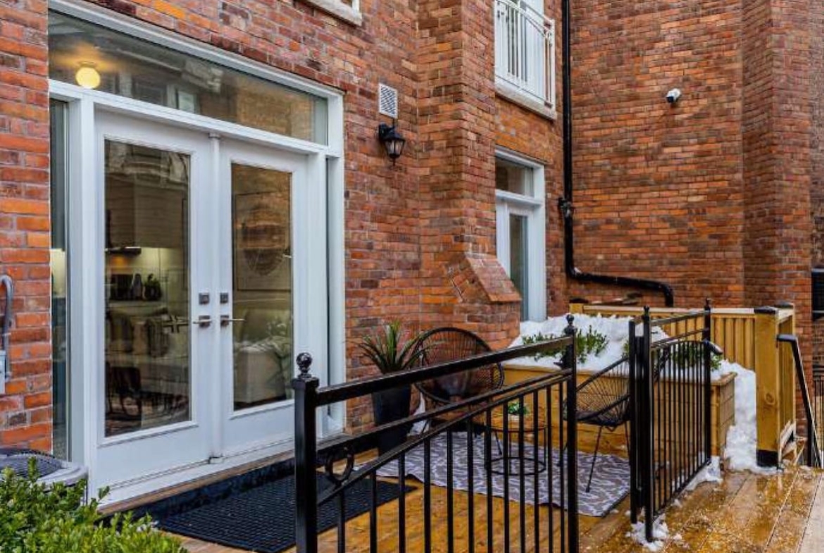 Urban Church Lofts terrace