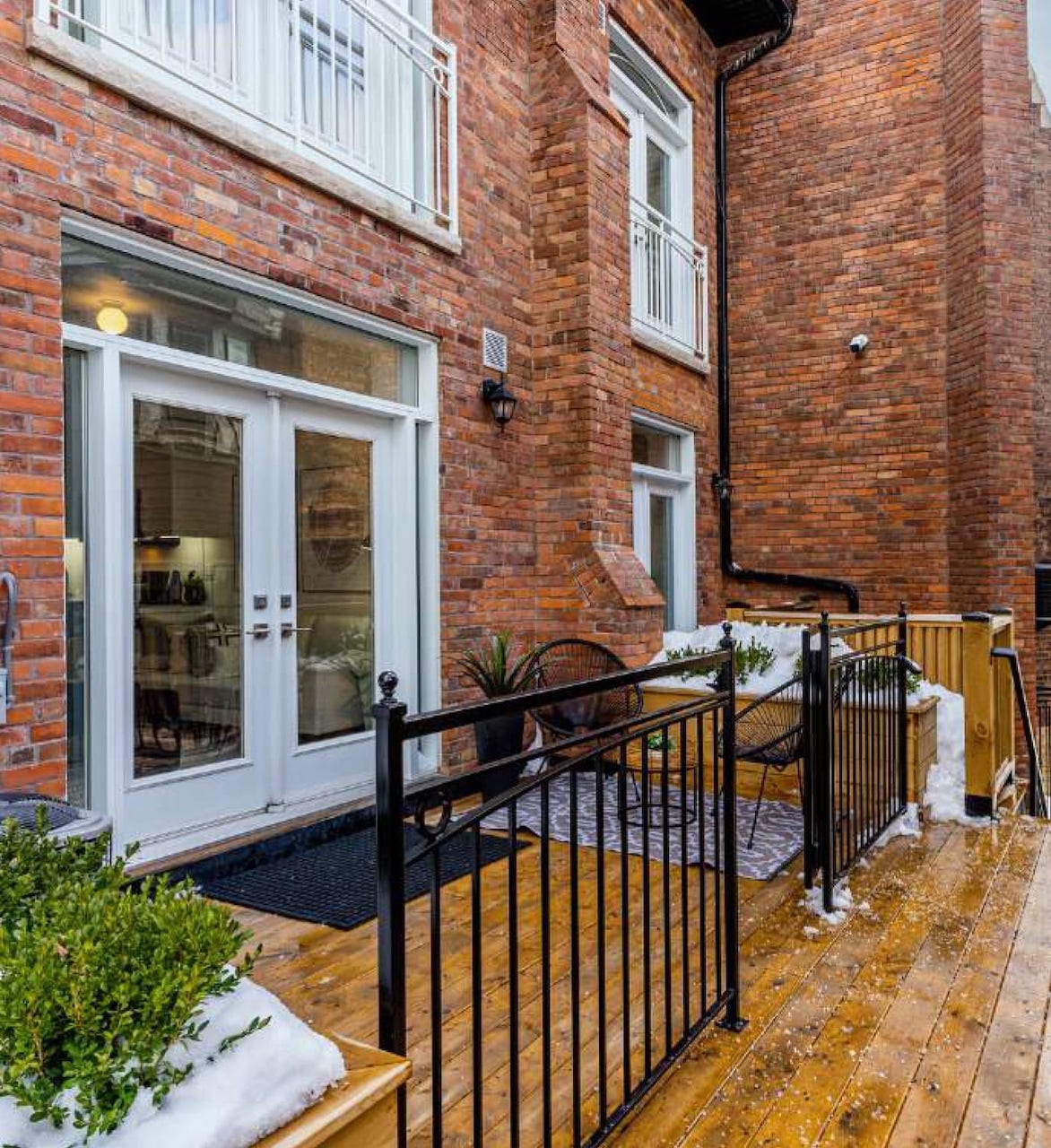 Urban Church Lofts terrace