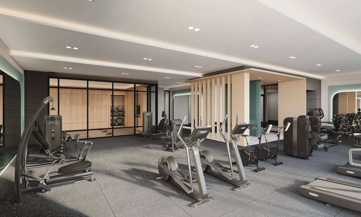 Rendering of 6080 Yonge Condos gym