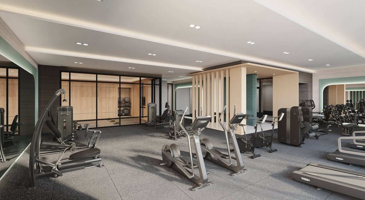 Rendering of 6080 Yonge Condos gym