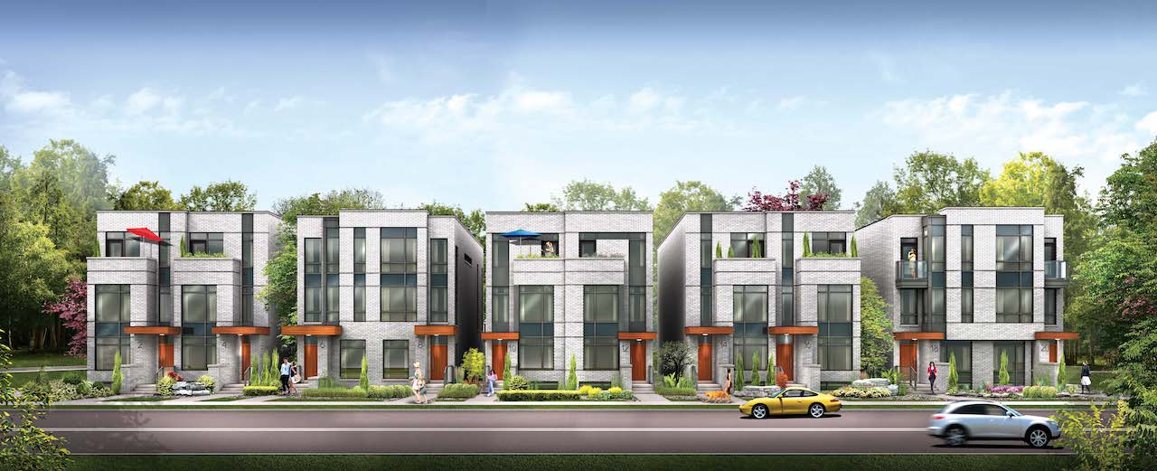St. Clair Village exterior streetscape