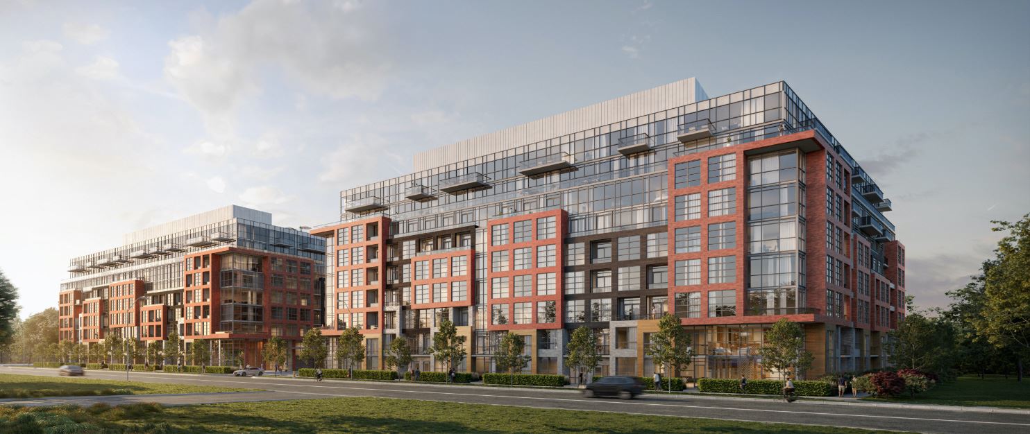 Rendering of Highland Commons Residences by the Creek
