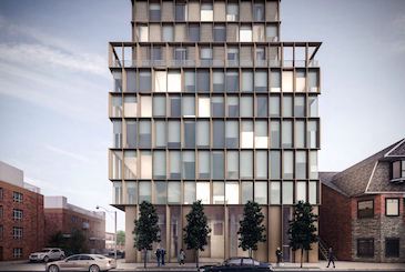 1405 Bloor Street West Condos by Lamb Development Corp. in Toronto.