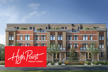 High Point Urban Towns by Laurier Homes in Richmond Hill