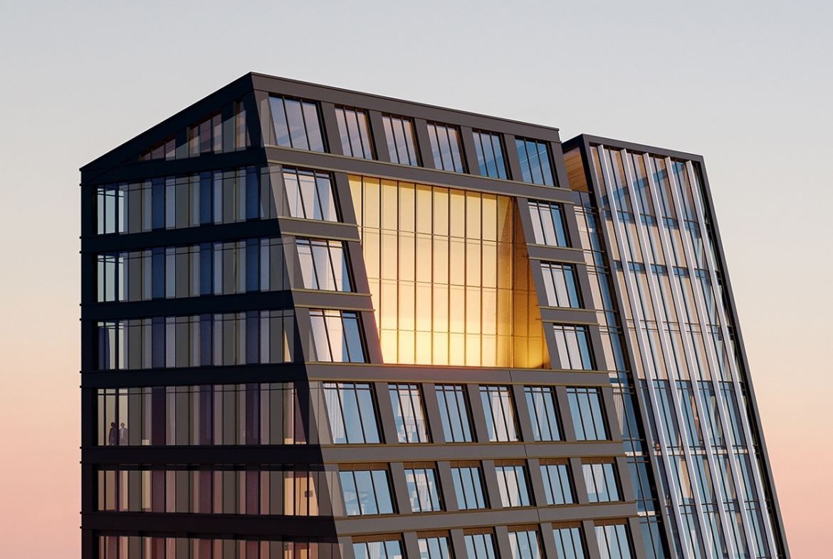 8 Wellesley Residences Exterior top closeup