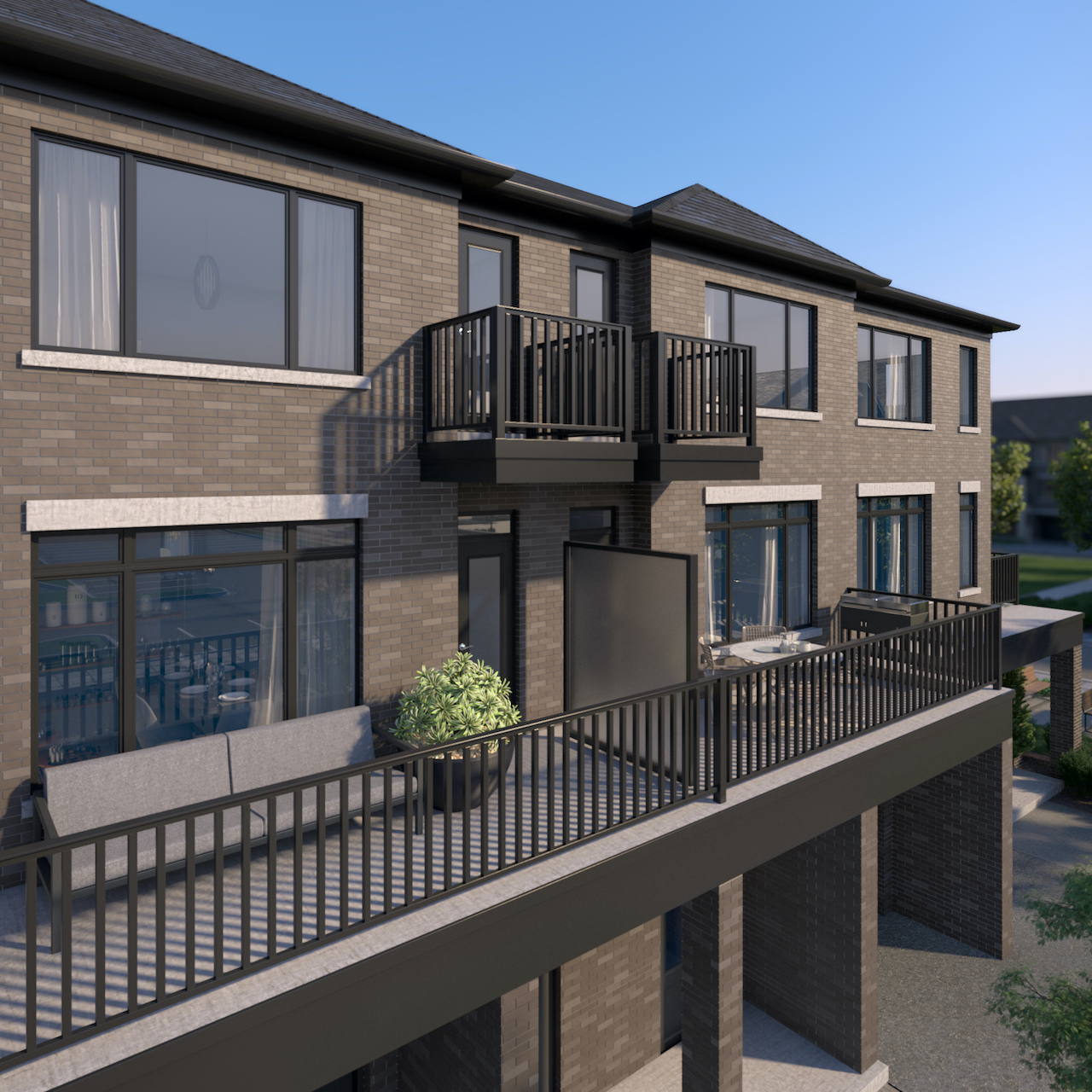 Rendering of Cachet ParQ Towns vignette 6