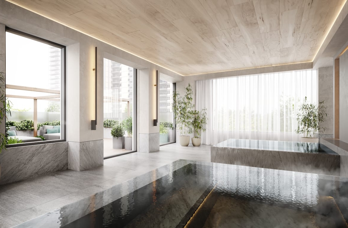 Rendering of Akra Living spa