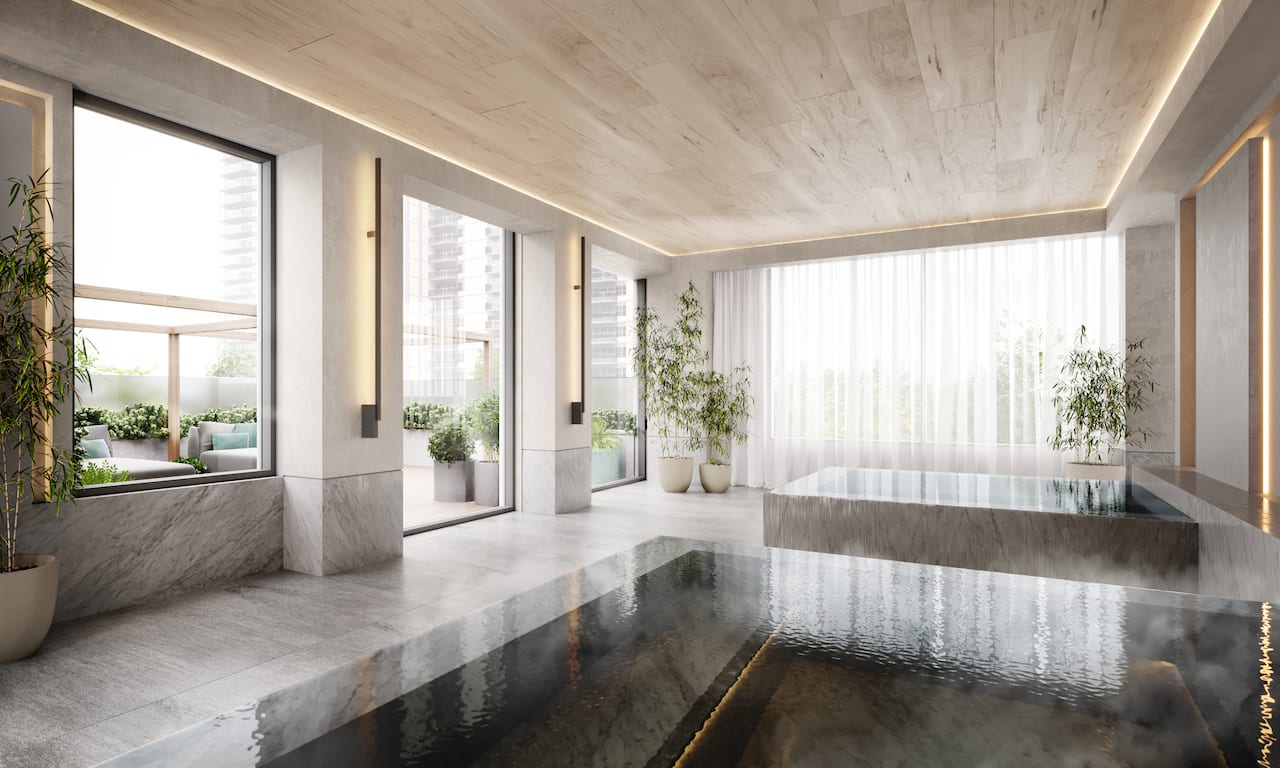 Rendering of Akra Living spa