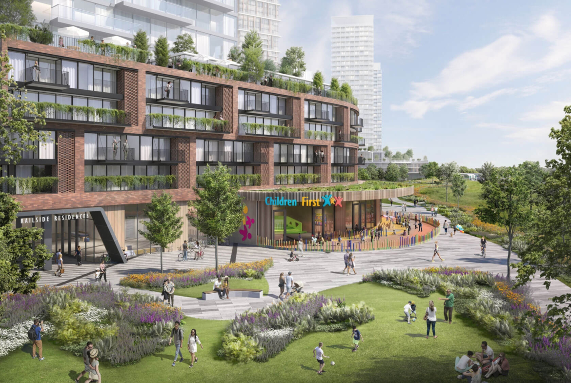 Rendering of Scarborough Junction daycare.