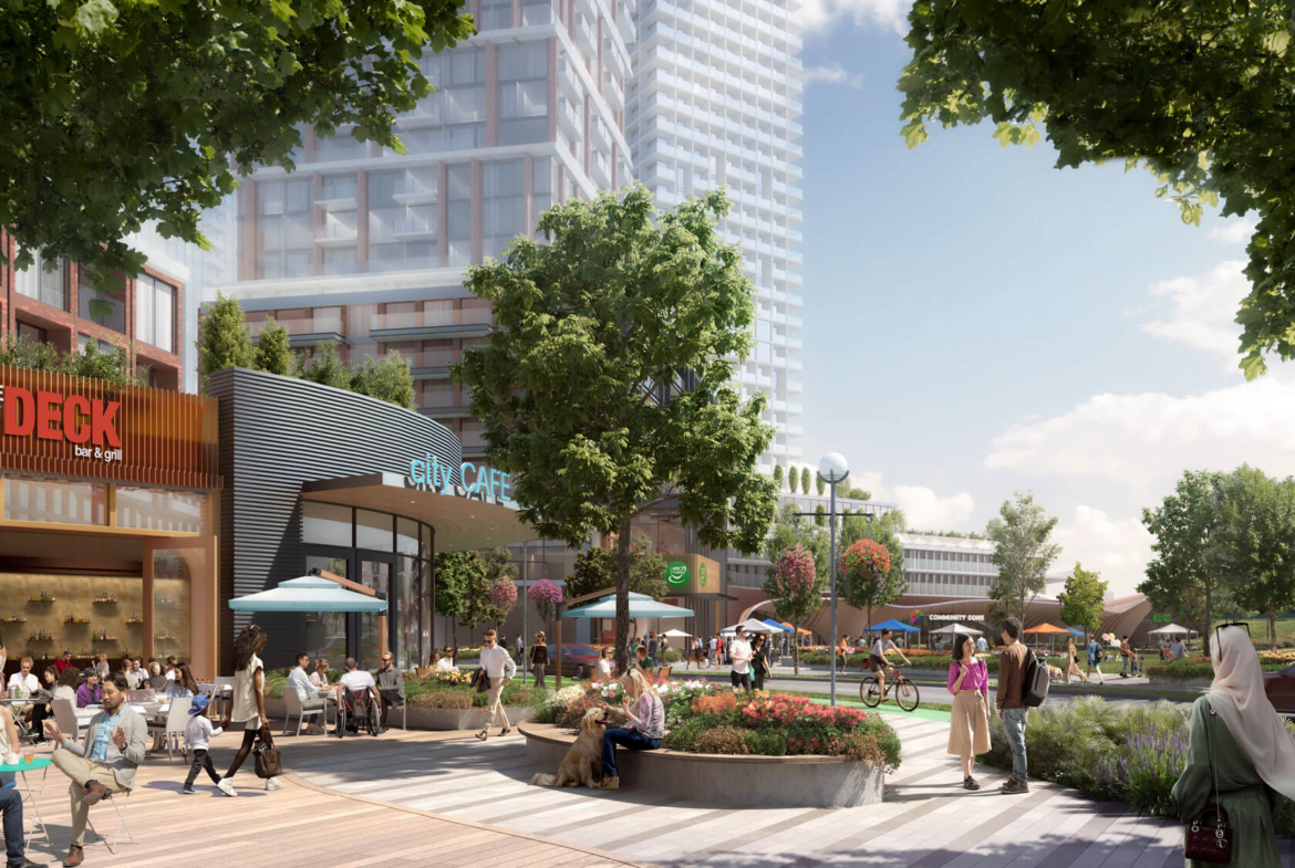 Rendering of Scarborough Junction restaurant.