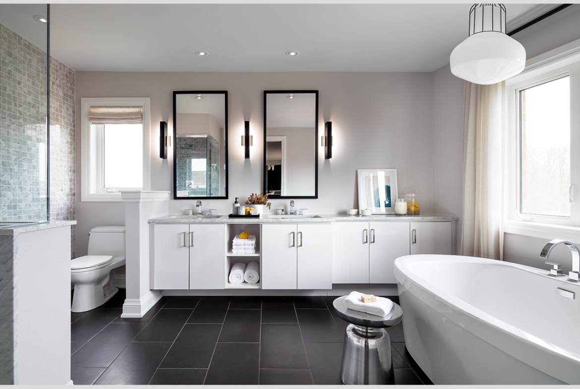 Rendering of Simcoe Landing interior bathroom