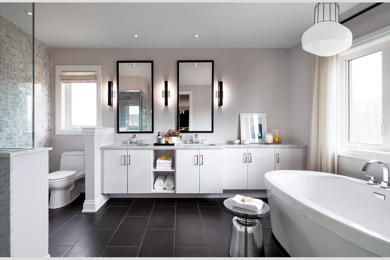 Rendering of Simcoe Landing interior bathroom