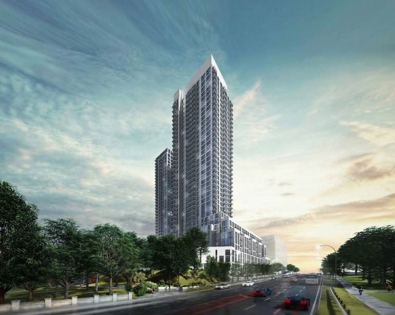 Rendering of 1875 Steeles Condos in Toronto