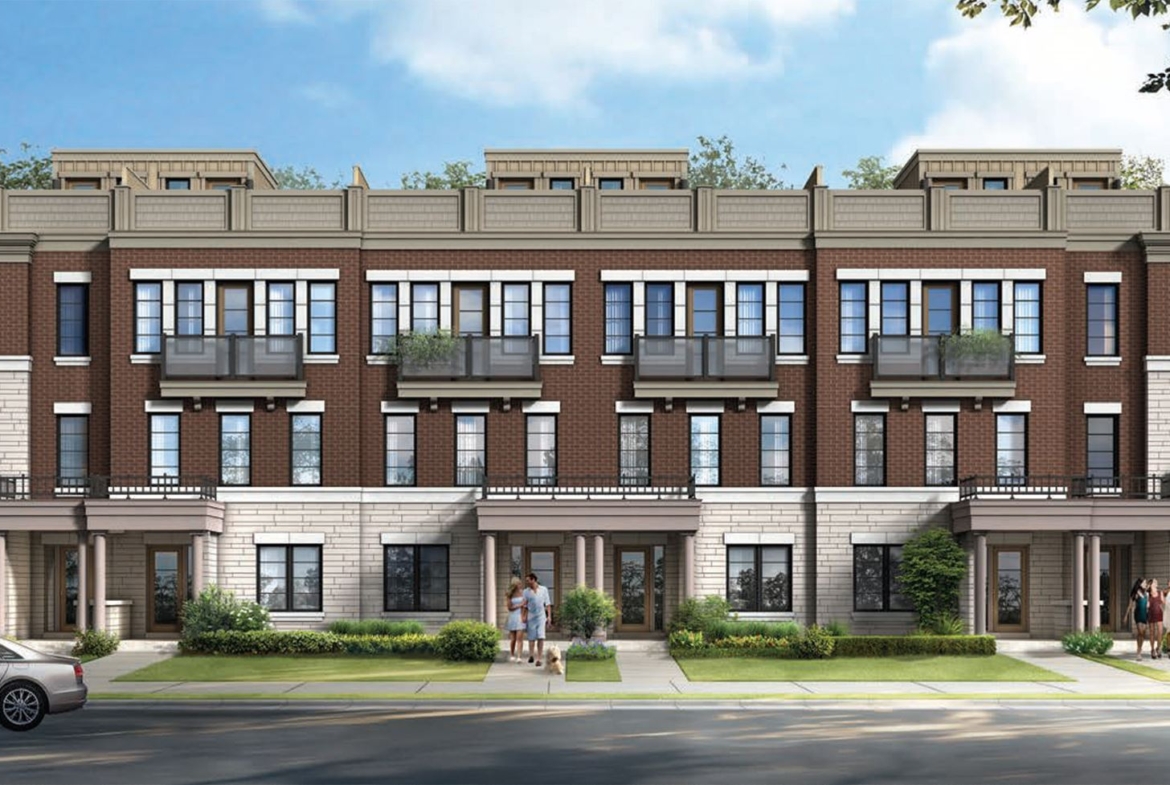 Rendering of MODO Towns exteriors