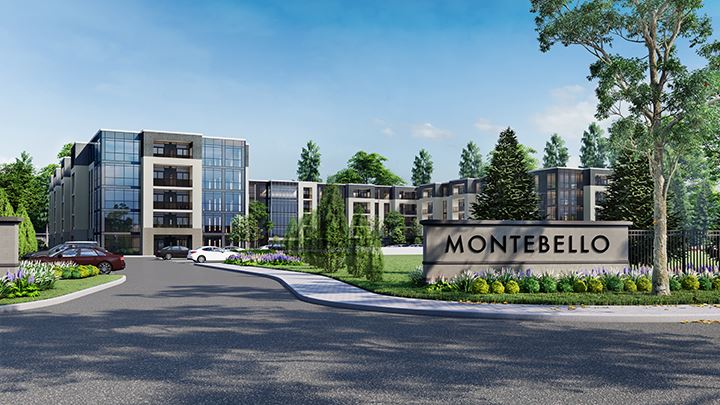 Rendering of Montebello Condos exterior