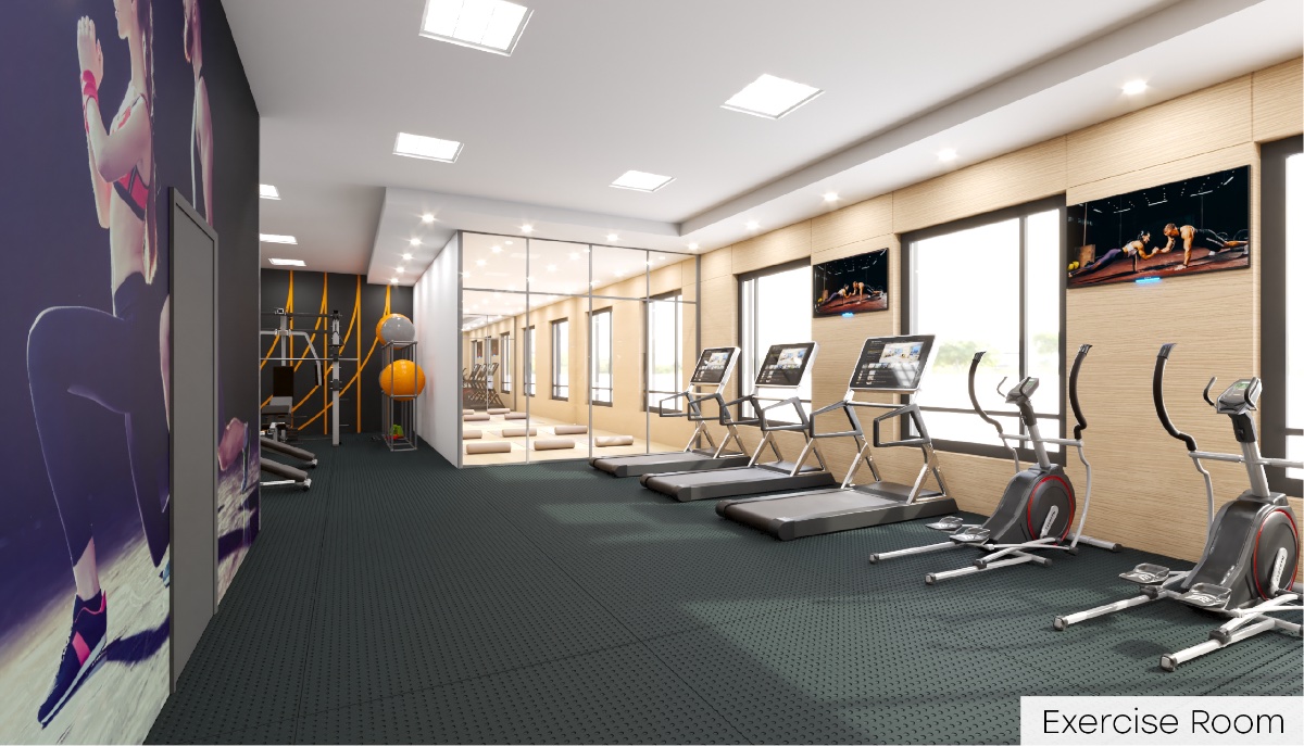 Rendering of Nahid Kennedy Condos exercise room