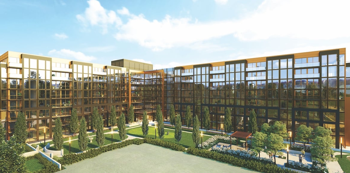 Rendering of Nuvo 2 Condos exterior 2