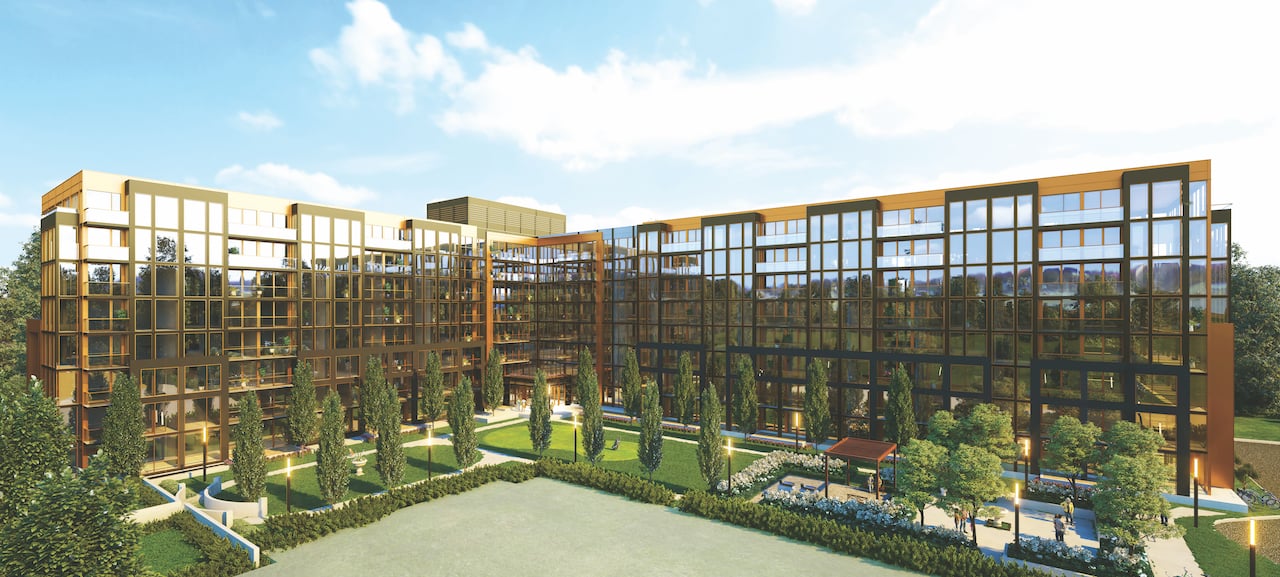 Rendering of Nuvo 2 Condos exterior 2