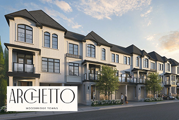 Archetto Woodbridge Towns in Vaughan