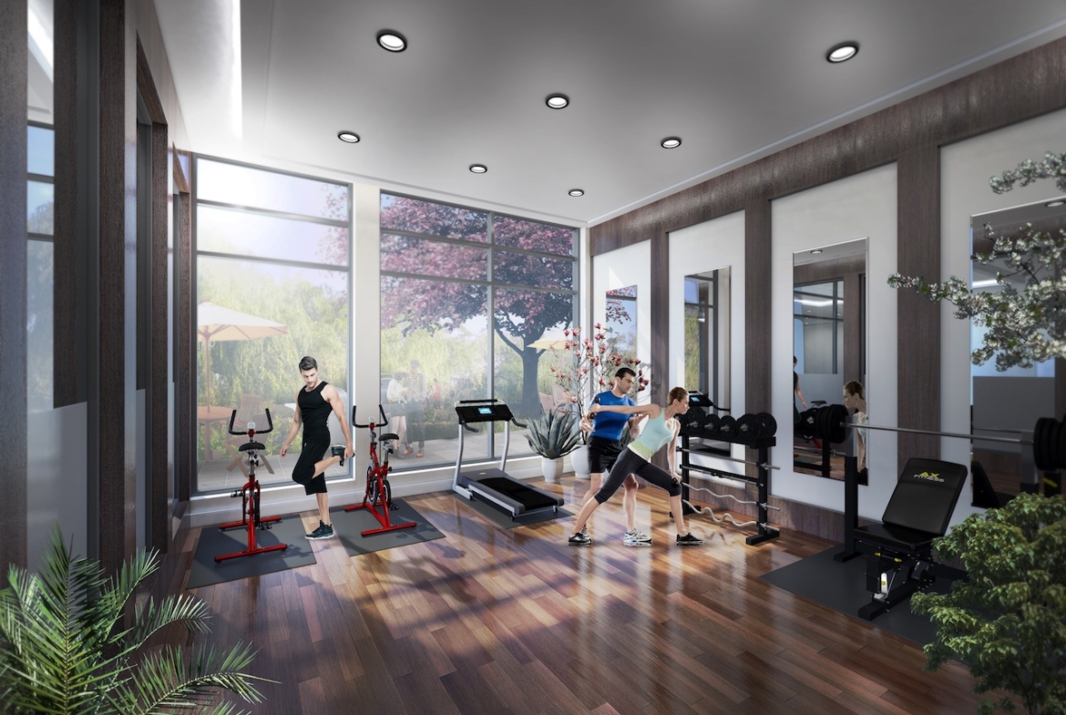 Rendering of Upper Vista Welland gym