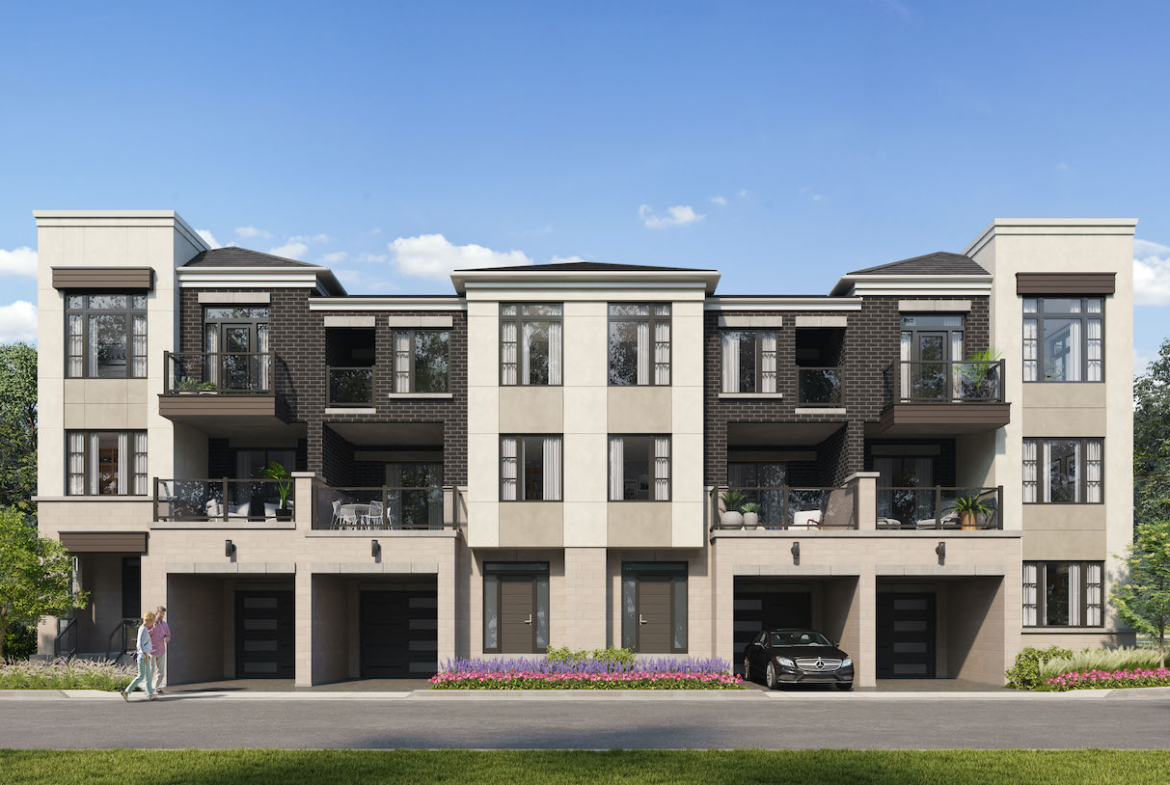 Twelve Oaks Towns exterior with garage