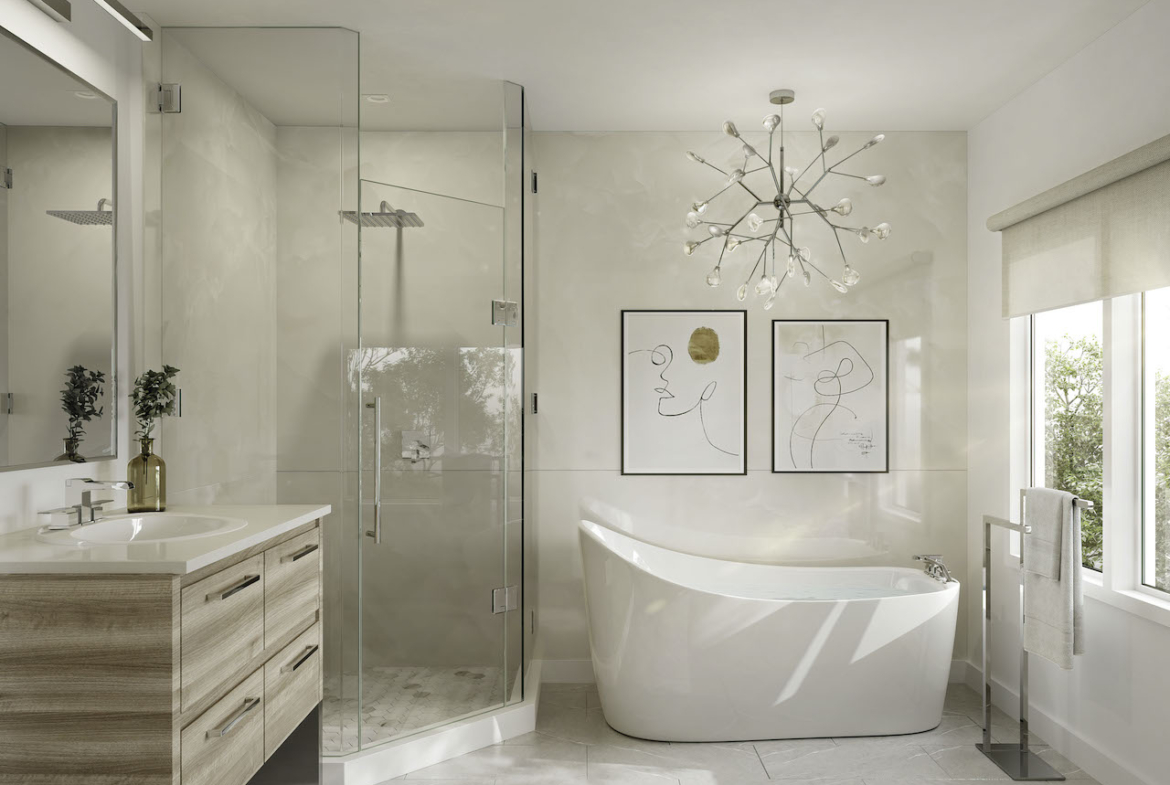 Twelve Oaks Towns suite bathroom
