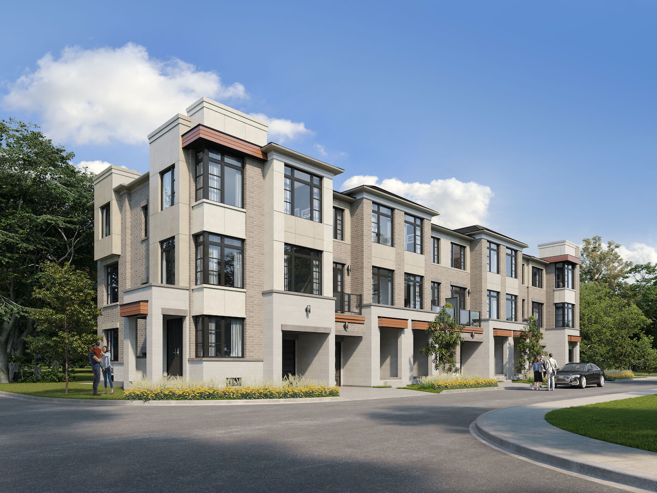 Twelve Oaks Towns exterior