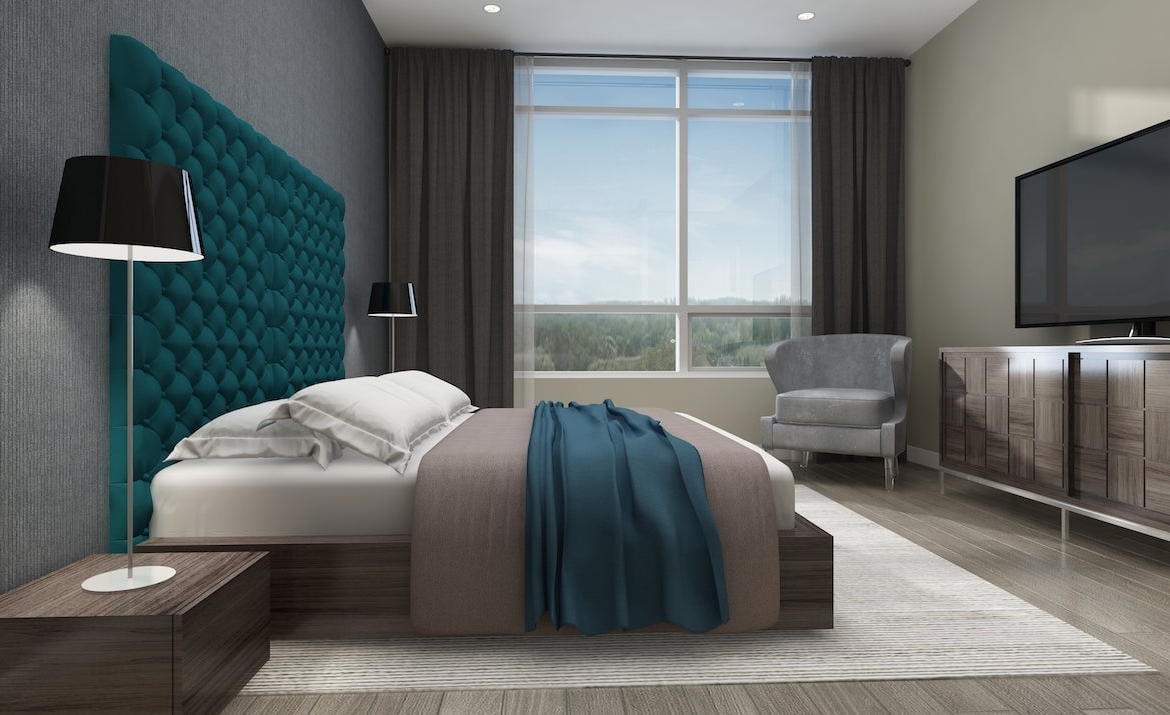 Harbour Ten10 Condos suite interior bedroom