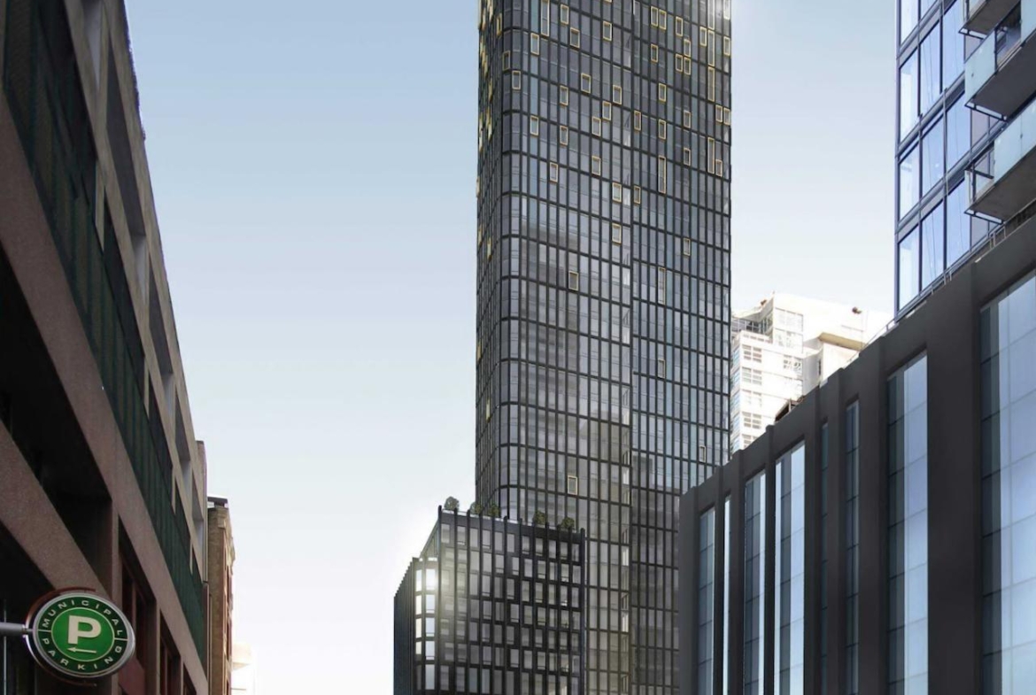 Exterior rendering of 120 Church Condos Toronto