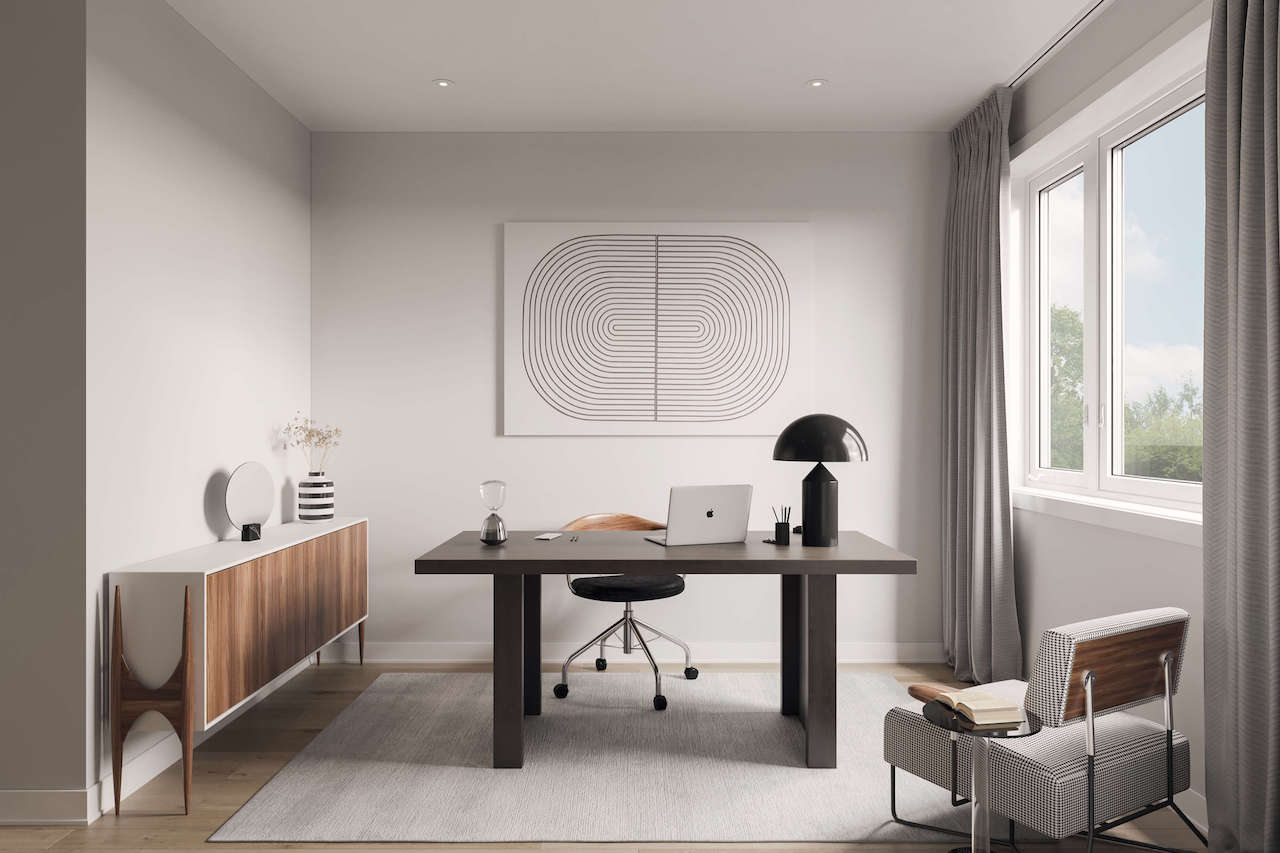 Rendering of Mila homes Berkwood Den