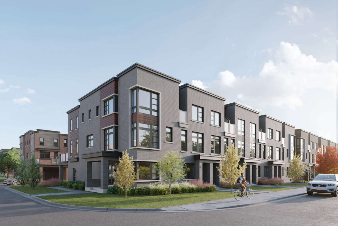 Rendering of Mila homes Midland exterior