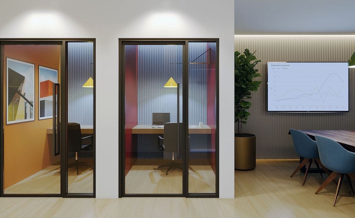 Rendering of Motto Condos home office