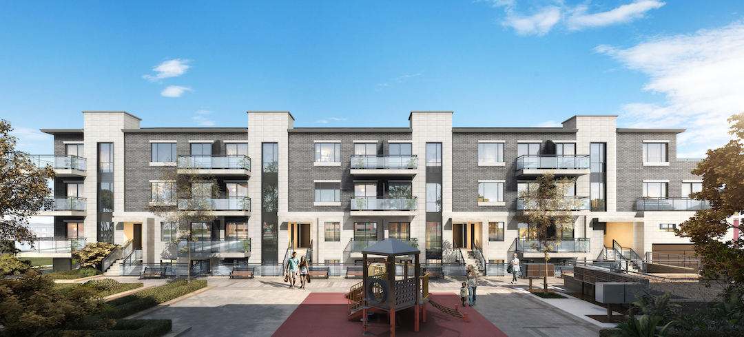Rendering of Victoria Garden front exterior