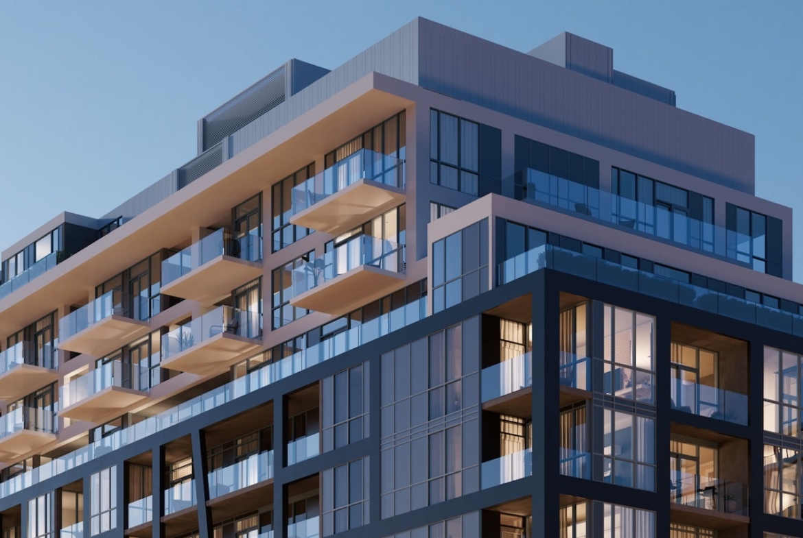 Bayview at the Village exterior details