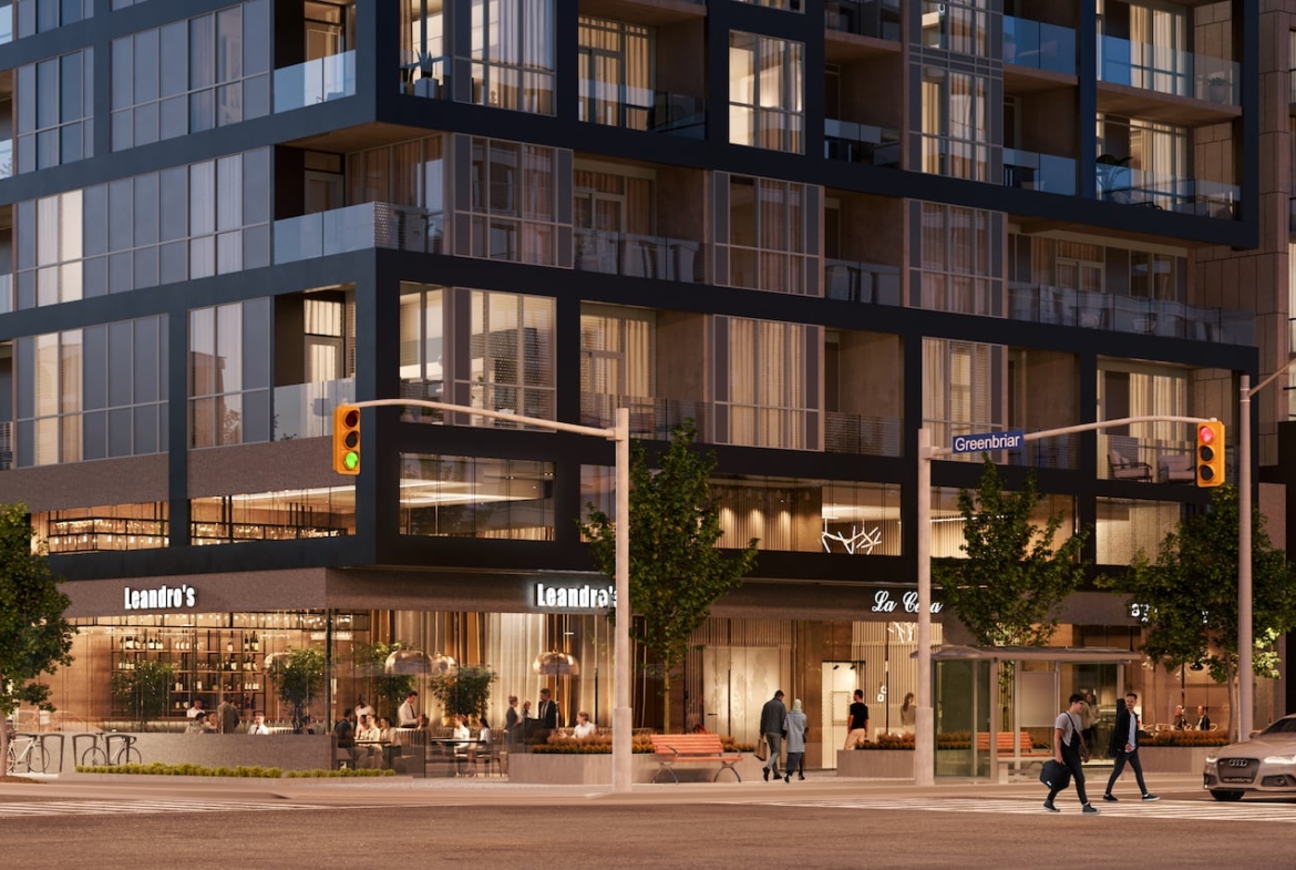 Bayview at the Village exterior streetview