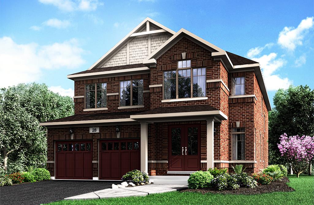 Rendering of Pathways Caledon East exterior