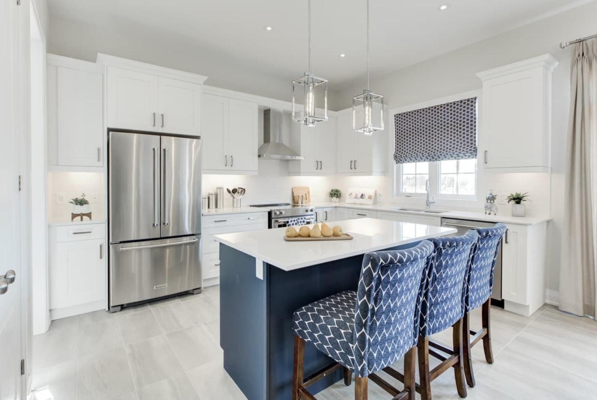 Rendering of Pathways Caledon East interior kitchen