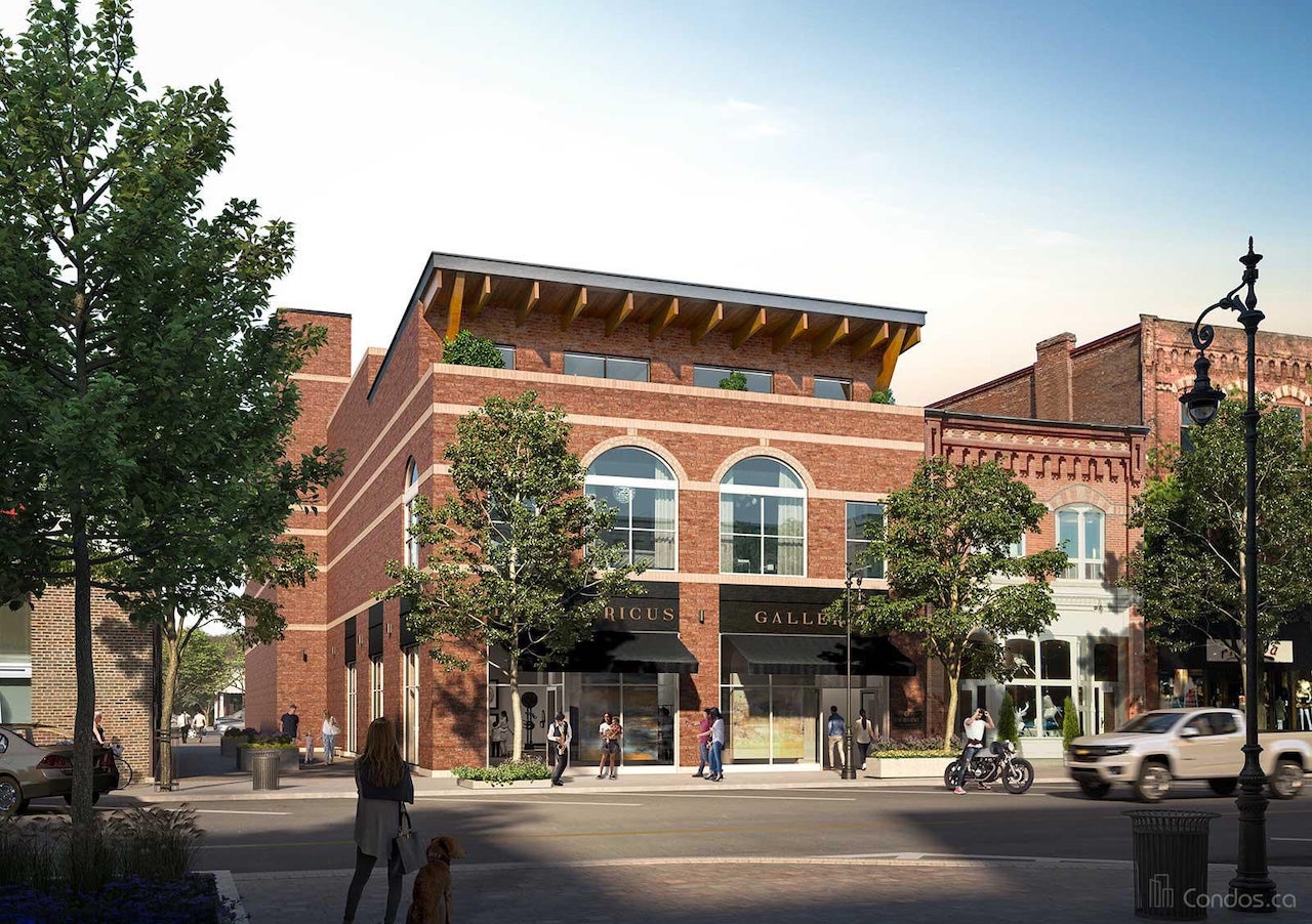 Rendering of The Regent Condos exterior