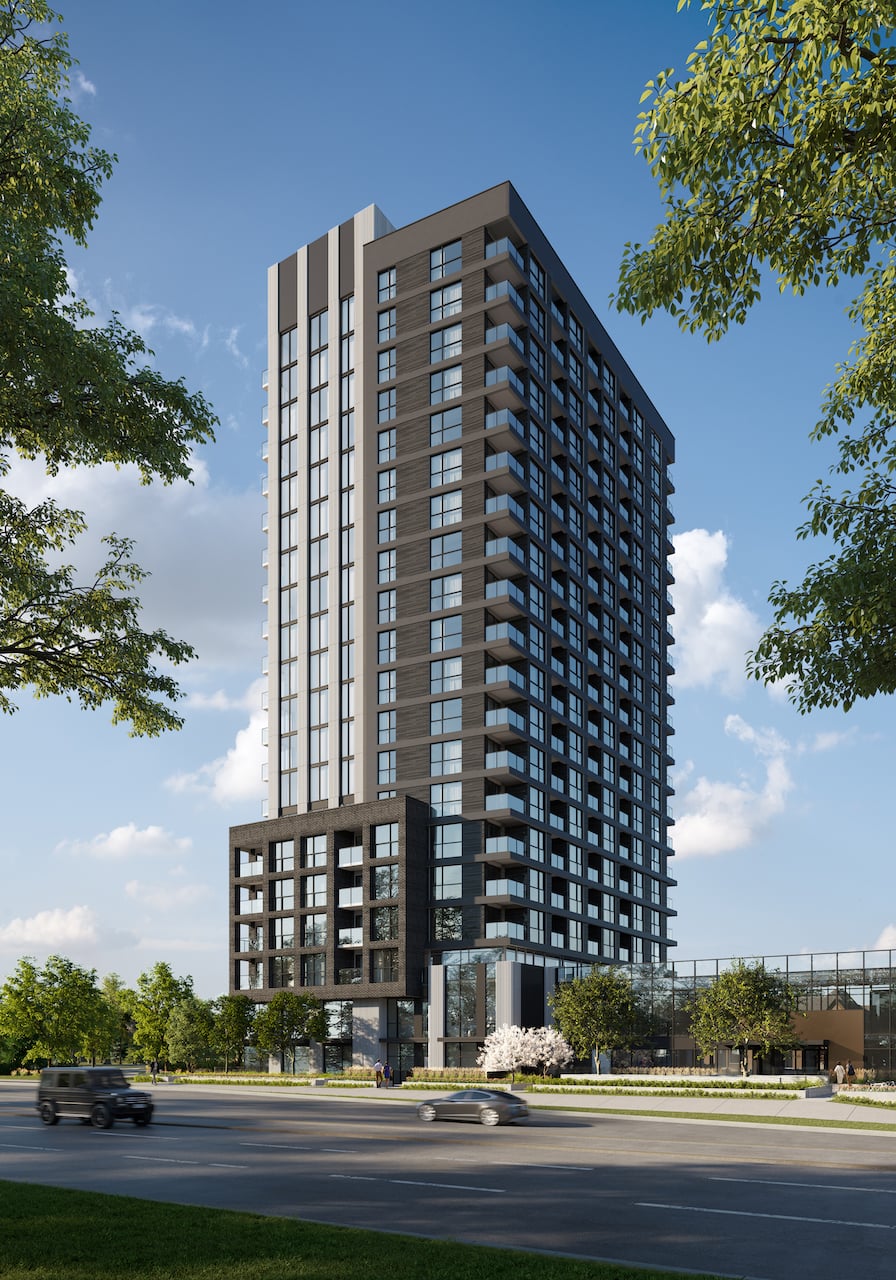 Rendering of North Oak Condos Tower A4