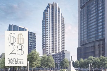628 Saint-Jacques Condos in Montreal by Broccolini