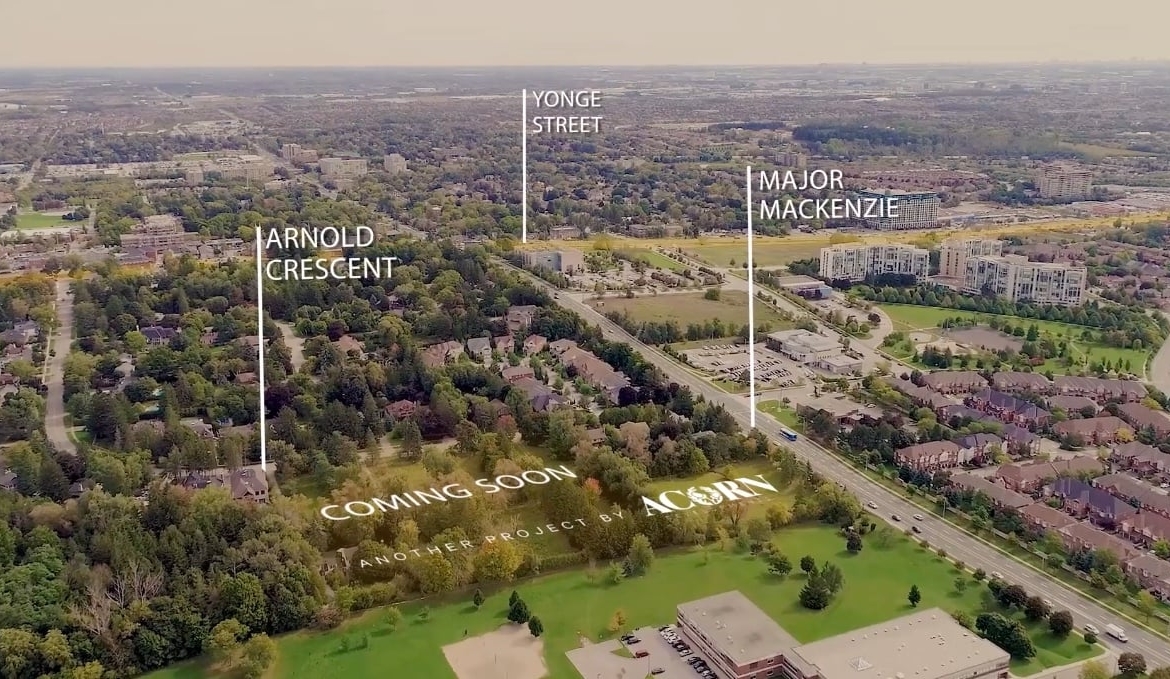 Aerial of Arnold & Major Mackenzie by Acorn Developments neighbourhood
