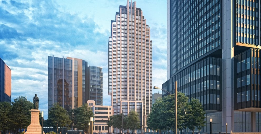 Rendering of 628 Saint-Jacques Condos full view exterior