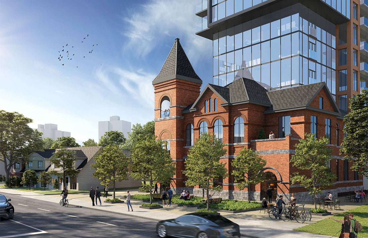 Rendering of 954 Broadview Condos Estonian House Redevelopment