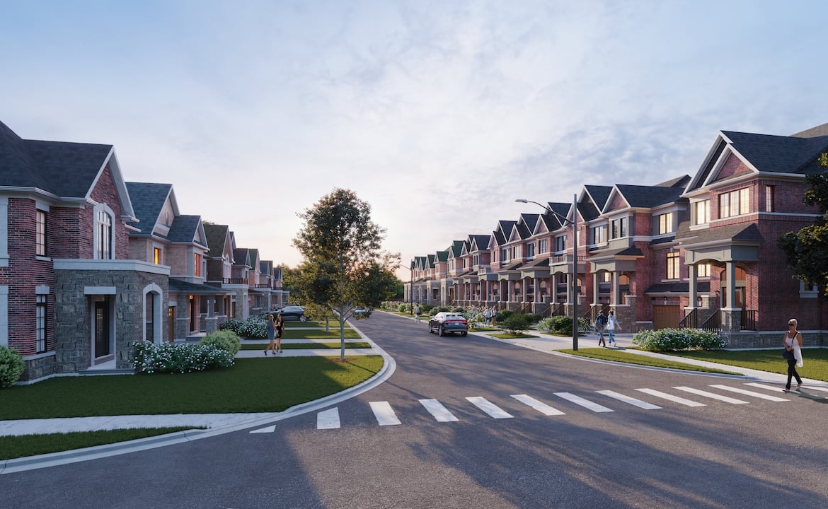 Rendering of Highbury Gardens streetscape
