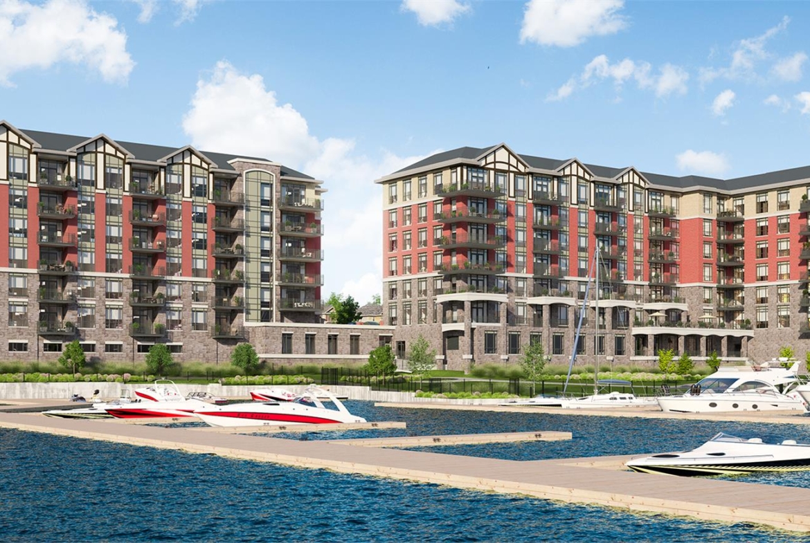 Stone and South Condos exterior view