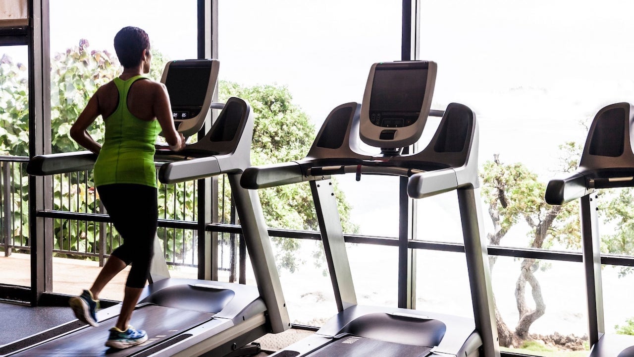 Stone and South Condos fitness centre