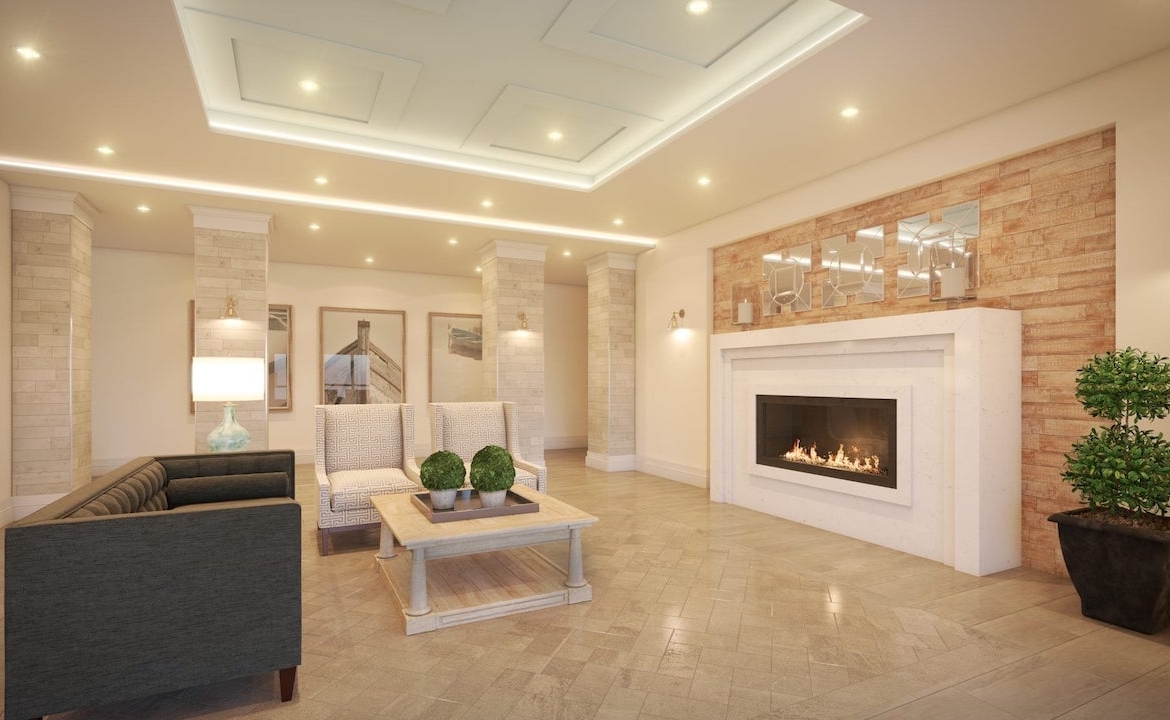 Stone and South Condos lobby