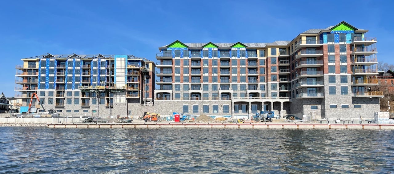 Stone and South Condos under construction